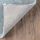 Nuloom Loni SuperiorWash Solid Machine Washable Shag Area Rug