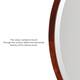 Stewart Modern Bevelled Wall Mirror - Natural Wood