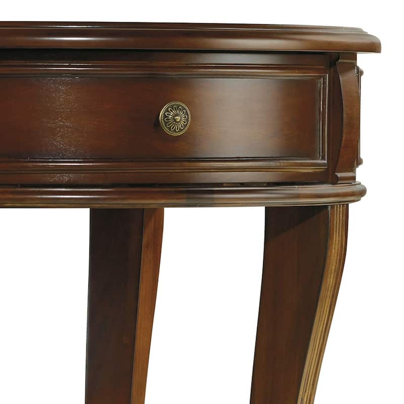 Brookhaven Round Lamp Table - 28"W x 28"L x 24"H