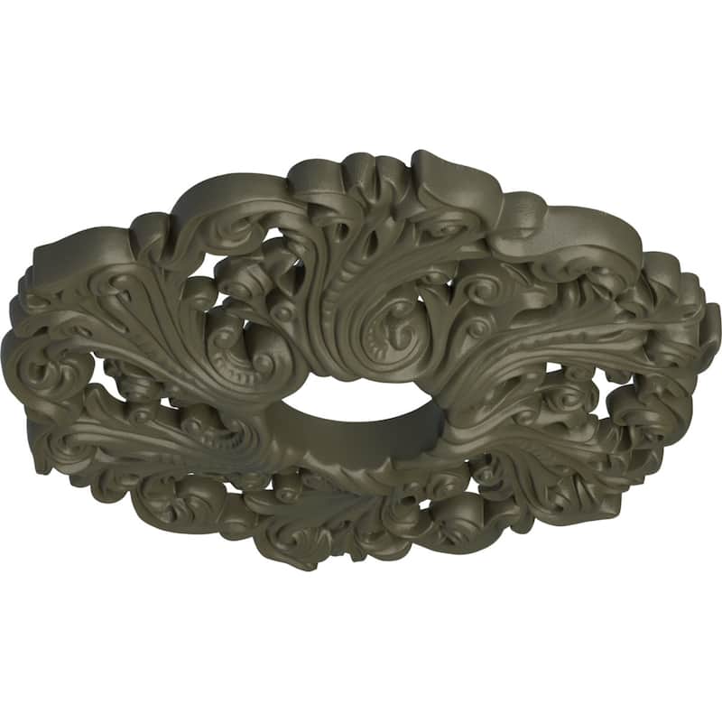 19 5/8"OD x 4 3/4"ID x 1 3/4"P Orrington Ceiling Medallion