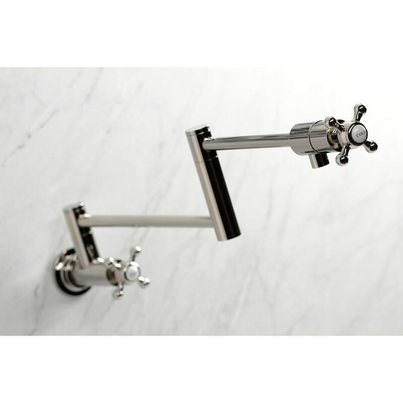 Kingston Brass Metropolitan Wall Mount Pot Filler