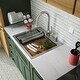 preview thumbnail 8 of 7, Karran Elite WST-20-PK1 Top Mount 25" Single Bowl Stainless Steel Workstation Kitchen Sink