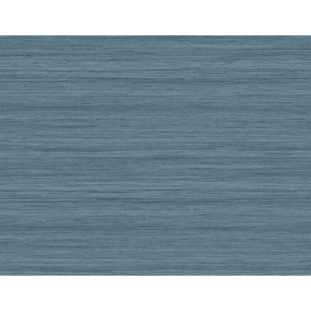 A-Street Prints Shantung Blue Silk Wallpaper