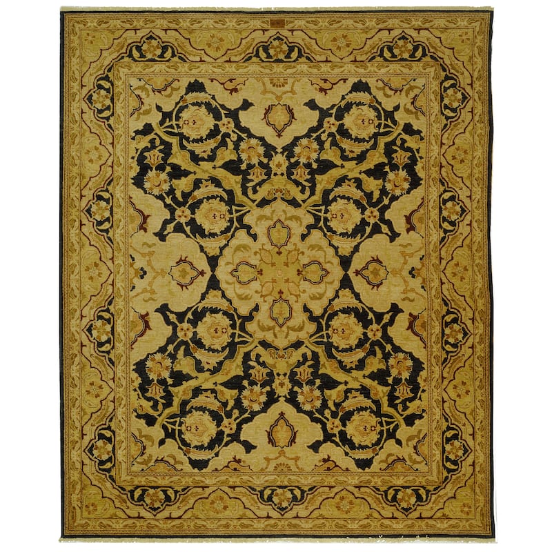 SAFAVIEH Couture Hand-knotted Peshawar Esyllt Traditional Oriental Vegetable Dye - 9' x 12' - Assorted - Runner/Rectangle