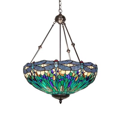 Meyda Tiffany 248582 3 Light 22" Wide Pendant