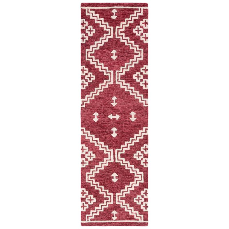 SAFAVIEH Handmade Abstract Ruveyda Modern Wool Rug