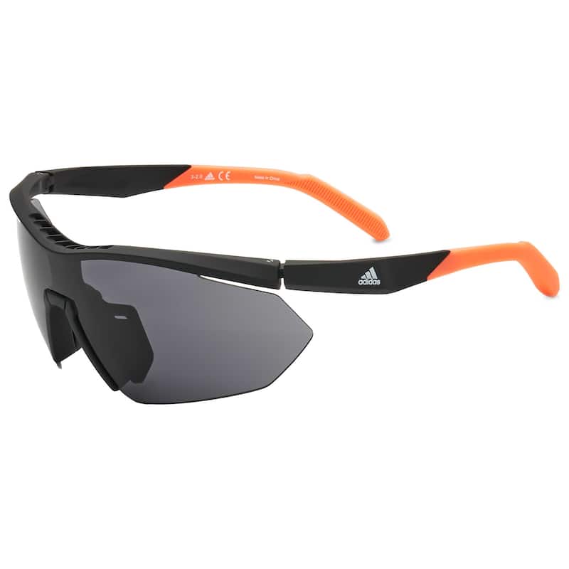 Adidas Sport Unisex 99mm Matte Black Sunglasses SP0016-02A-0