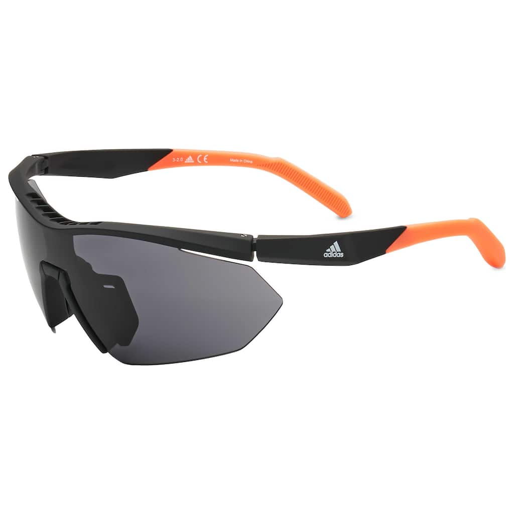 Adidas Sport Unisex 99mm Matte Black Sunglasses SP0016-02A-0