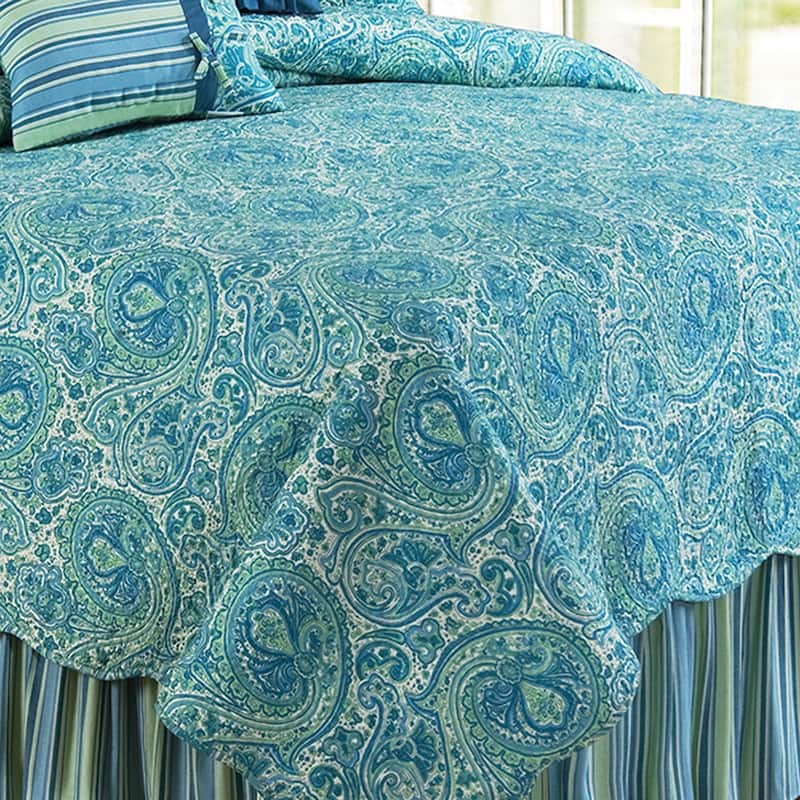 Oceana Paisley Quilt