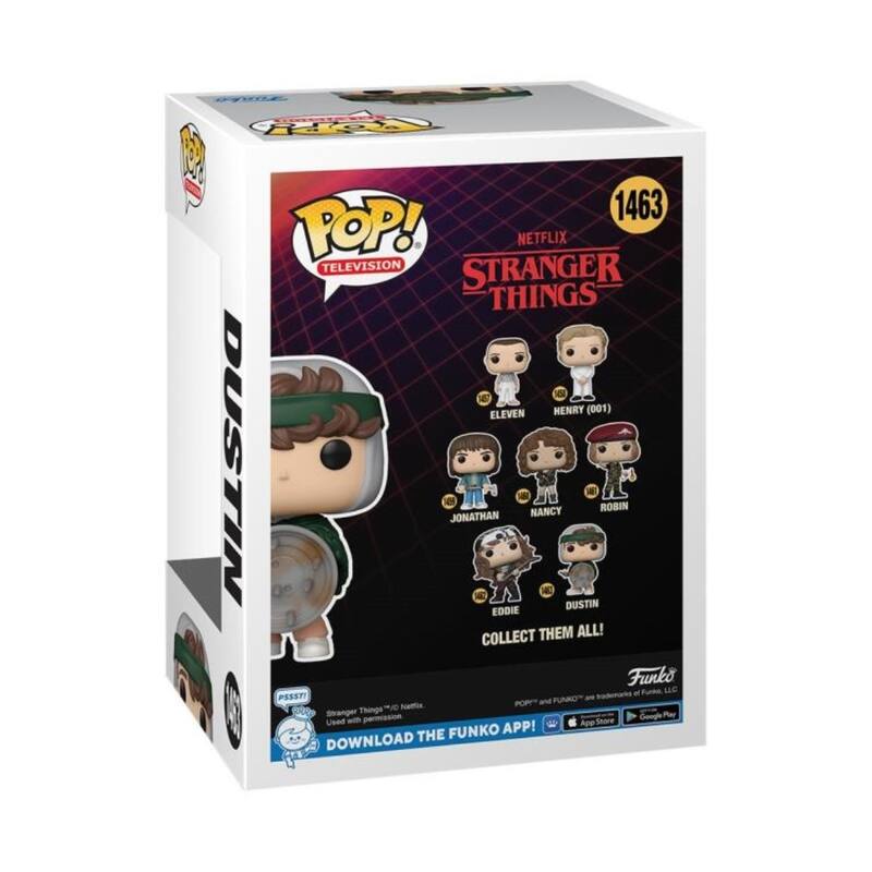 Funko Pop! Stranger Things Netflix Dustin with Shield #1463