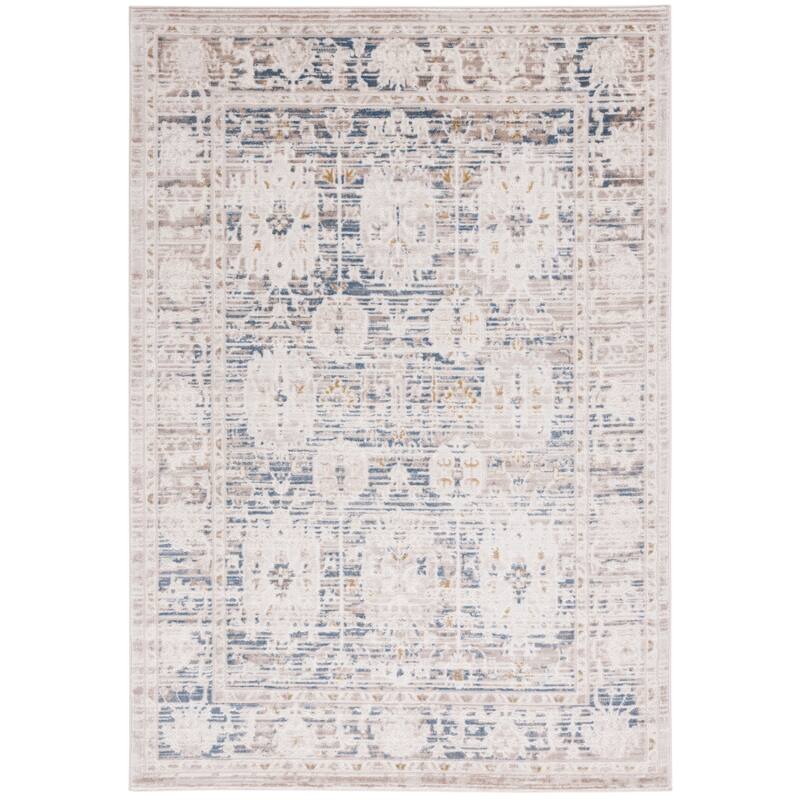 SAFAVIEH Prestige Ursula Contemporary Rug - 4' x 6' - Beige/Blue