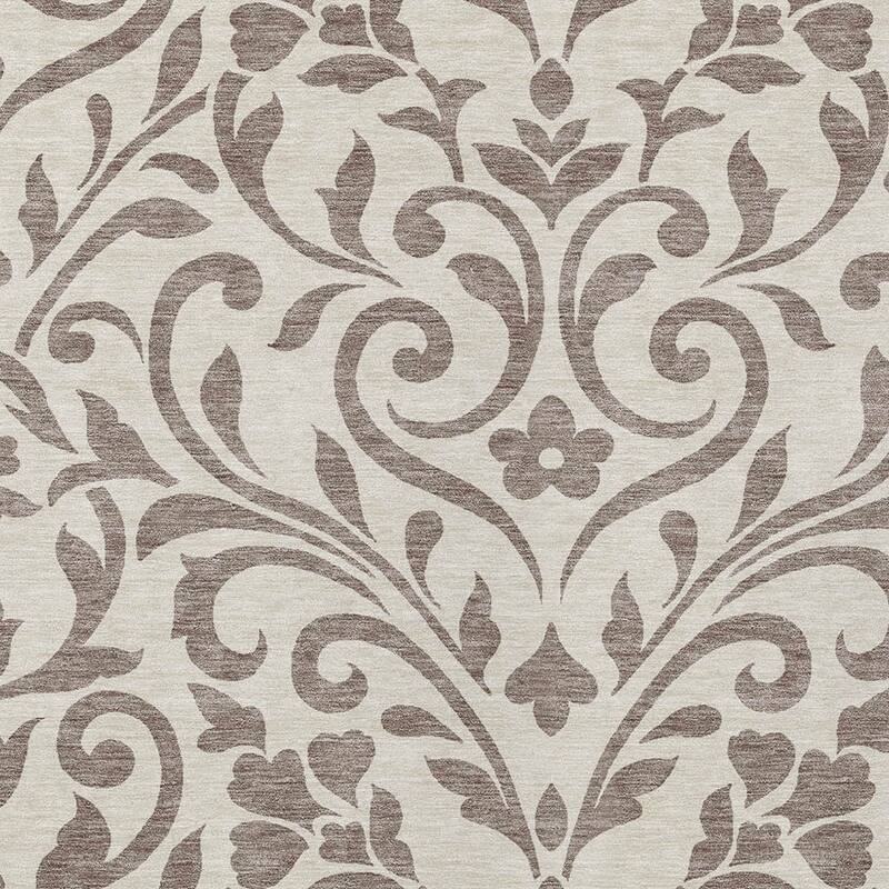 HomeRoots Floral Transitional Rectangle Outdoor Rug
