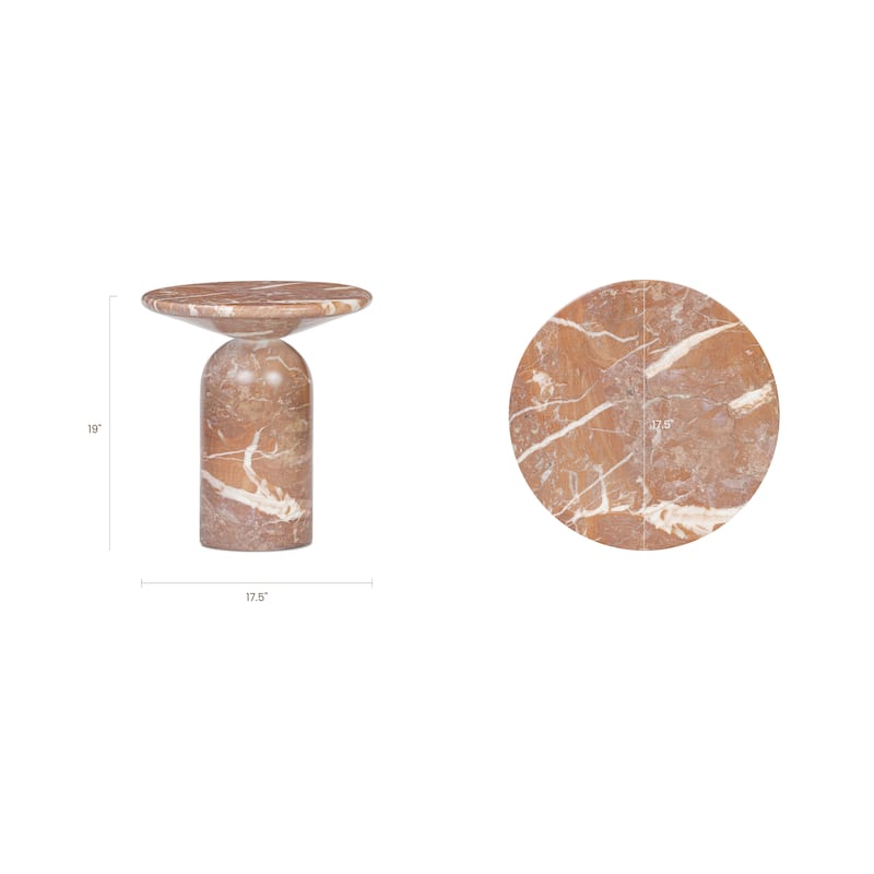 Poly and Bark Wels End Table