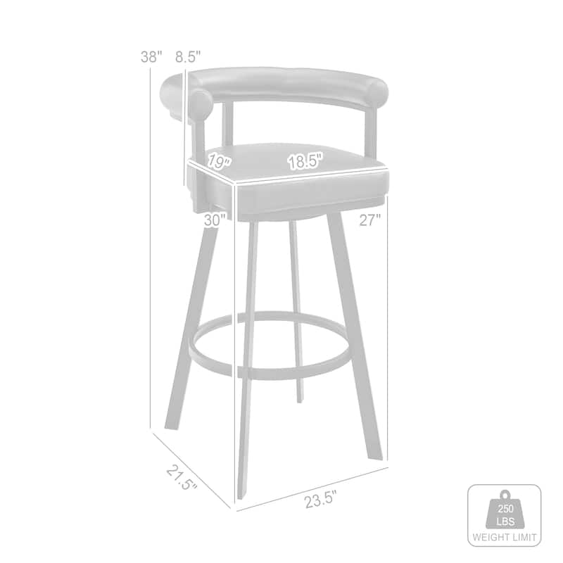 Magnolia Swivel Counter and Bar Stool