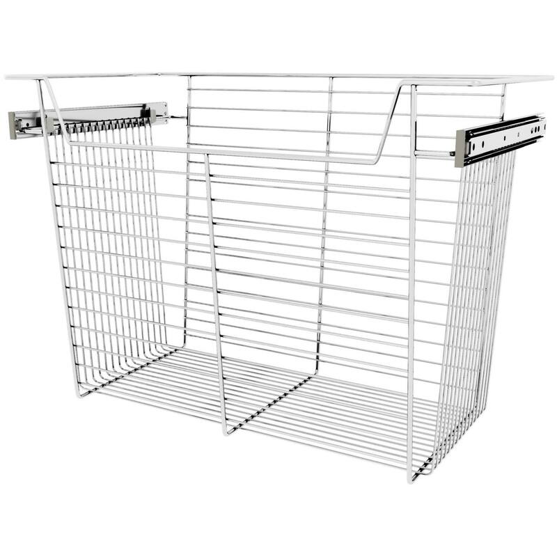 Rev-A-Shelf Sidelines 24" Wide x 17" High Pull Out Basket