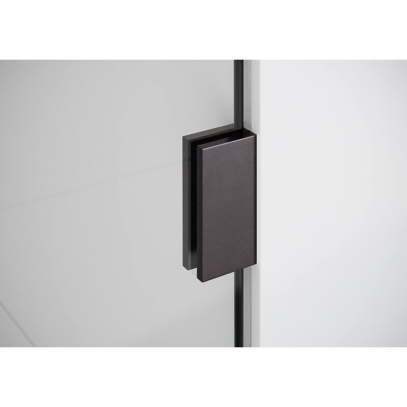 Maven 34 in. x 66.75 in. Single Fixed Frameless Arched Bathtub Panel
