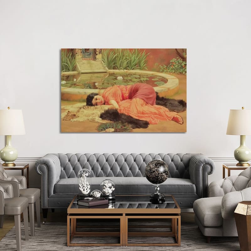 iCanvas "Dolce Far Niente, 1904 " by John William Godward Canvas Print