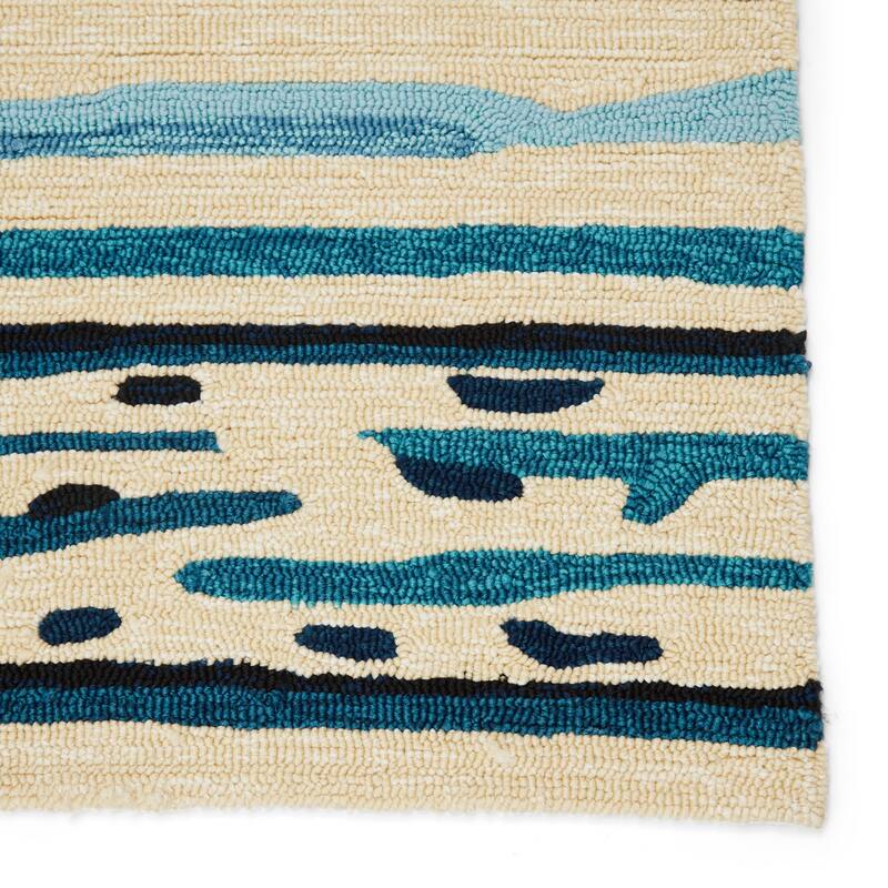Sketchy Lines Indoor and Outdoor Abstract Area Rug