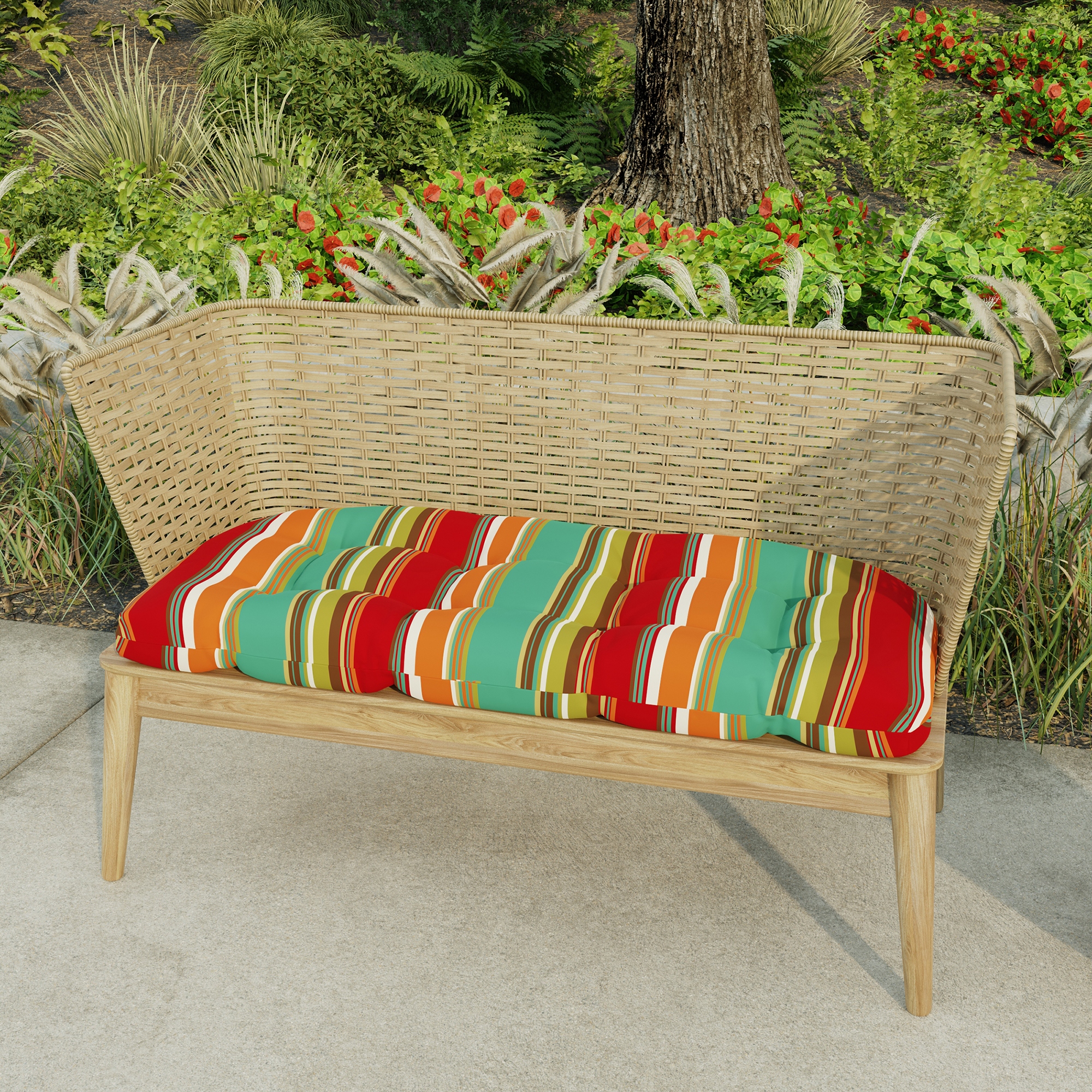 44 x 18 outdoor bench cushion new arrivals