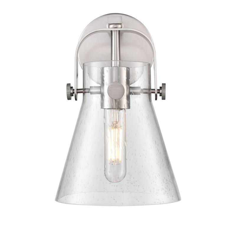 Innovations Lighting 423-1W-10-7 Pilaster II Cone Sconce Pilaster II