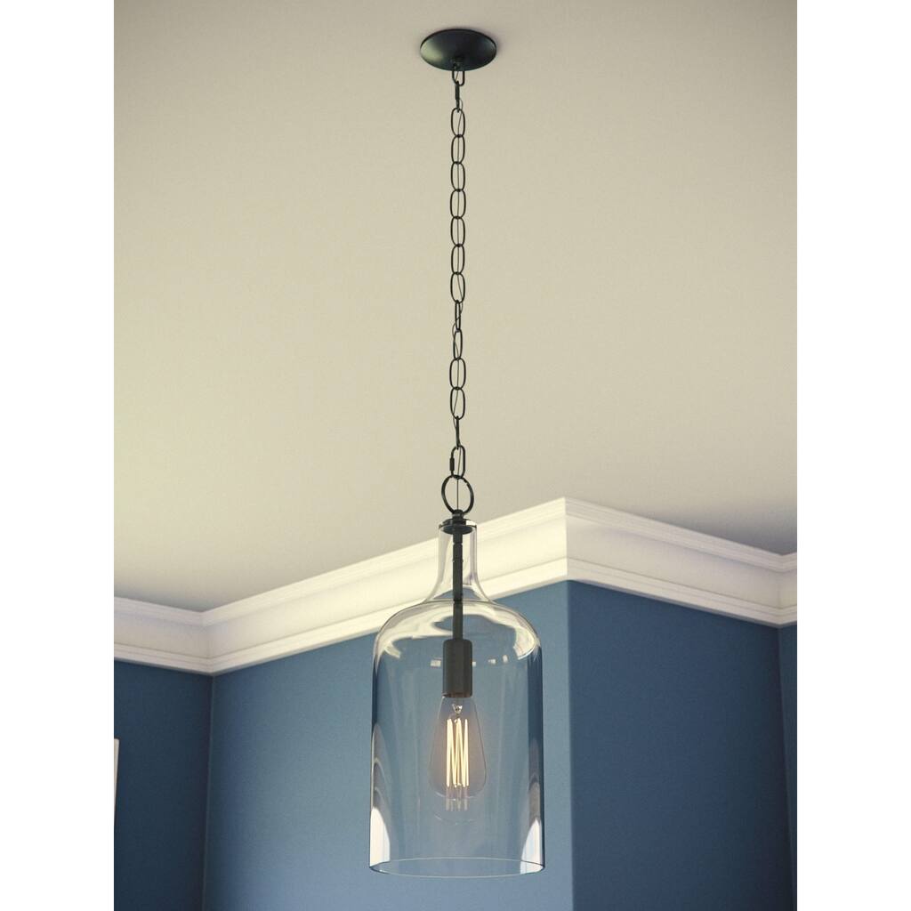 Kenroy Home Capri 1-Light Pendant - Oil Rubbed Bronze