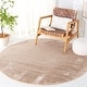 preview thumbnail 14 of 65, SAFAVIEH Faux Rabbit Washable Fur Teofila Solid Shag Rug