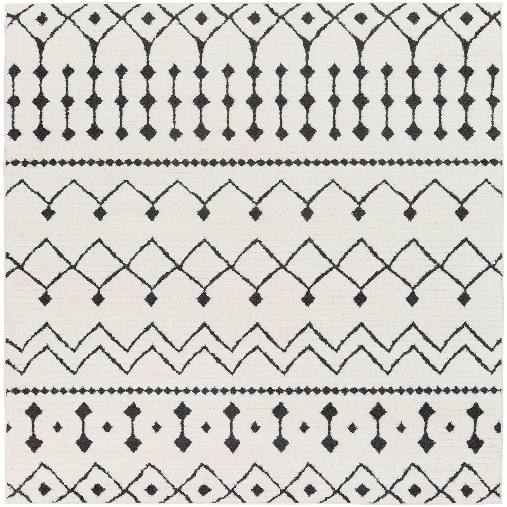 Livabliss Salcedo Bohemian Textural Plush Area Rug