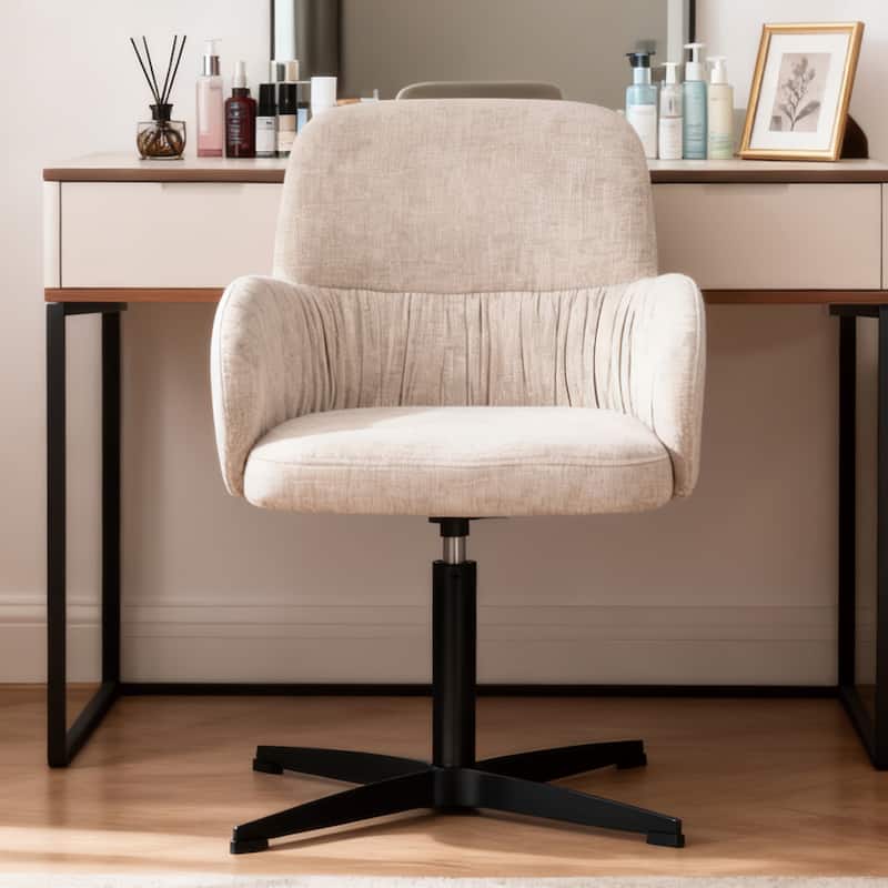 Modern 360° Swivel Upholstered Multi-Use Chair for Office or Dining
