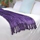 preview thumbnail 11 of 18, Rope Braided Flannel Fleece Throw