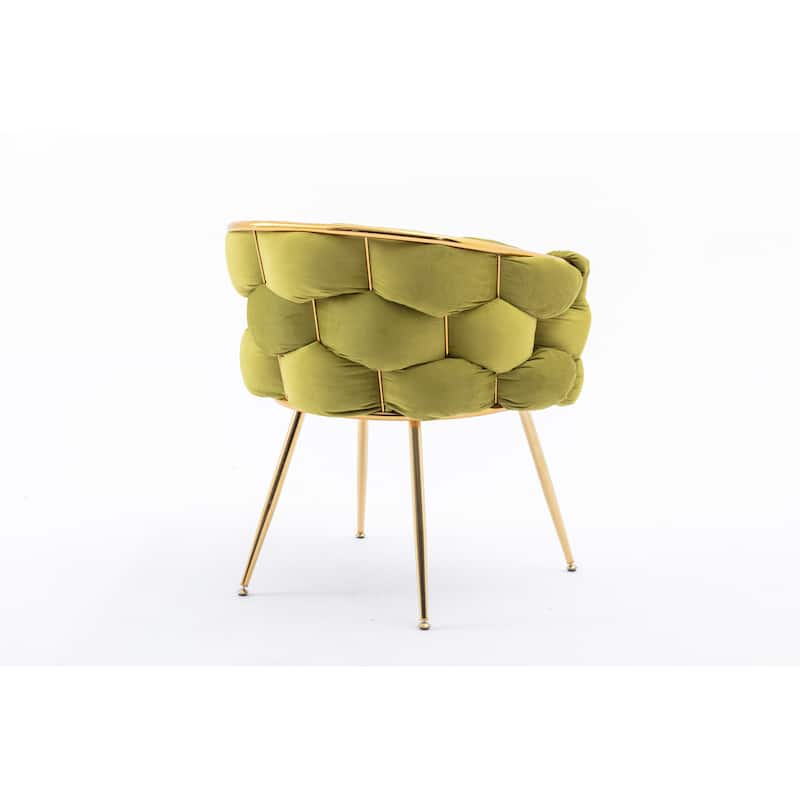 modern simple leisure velvet single sofa chair bedroom lazy person household dresser stool set of 2