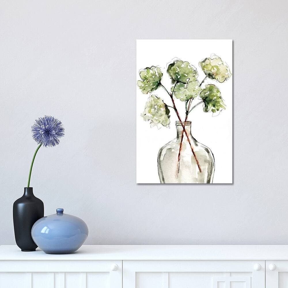 iCanvas "Greenery Vase II" by Sara Berrenson Canvas Print