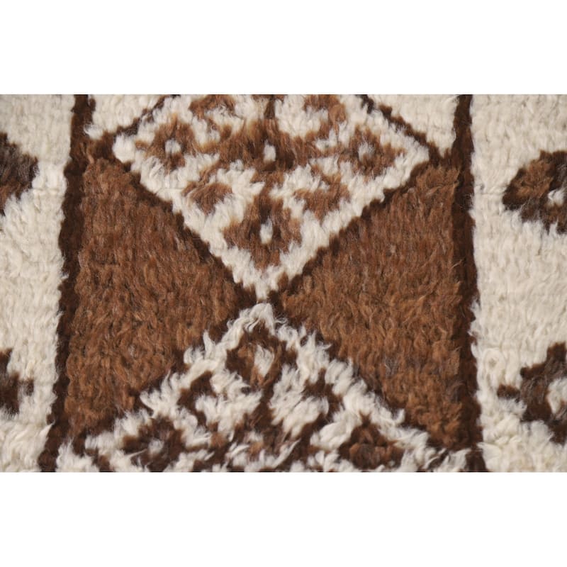 Anatolian Beige Oriental Runner Rug Handmade Wool Carpet - 2'8"x 12'4"