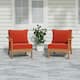 Option Teak/Orange