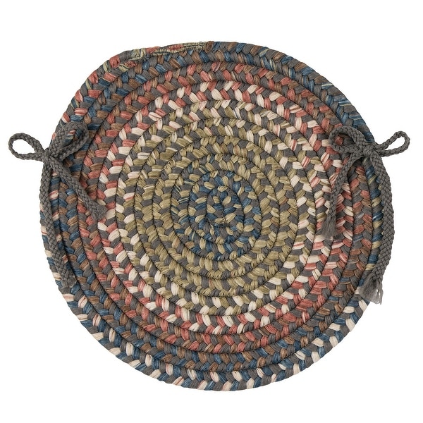 Cedar Cove Reversible Braided Chair Pads. Opens flyout.