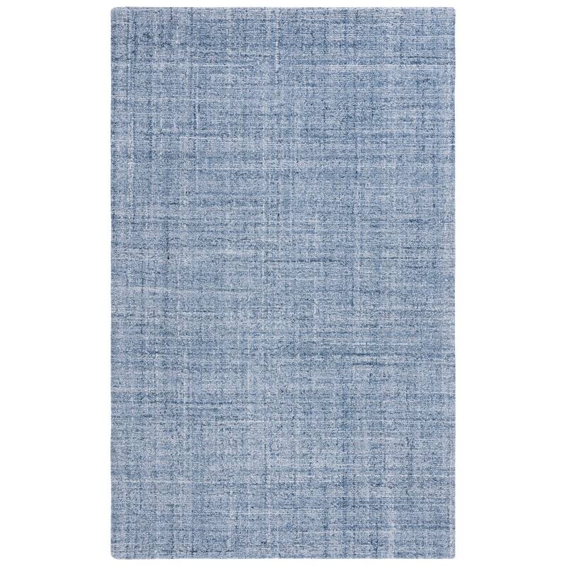 SAFAVIEH Handmade Abstract Cliff Rug - 4' x 6' - Ivory/Navy