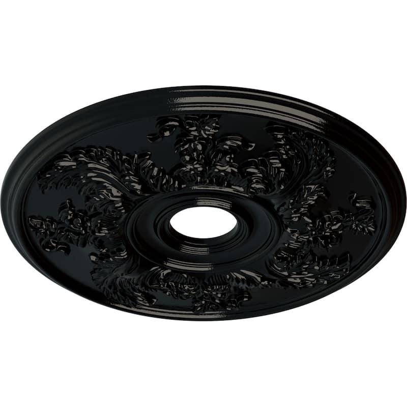 23 5/8"OD x 4 5/8"ID x 1 7/8"P Acanthus Twist Ceiling Medallion