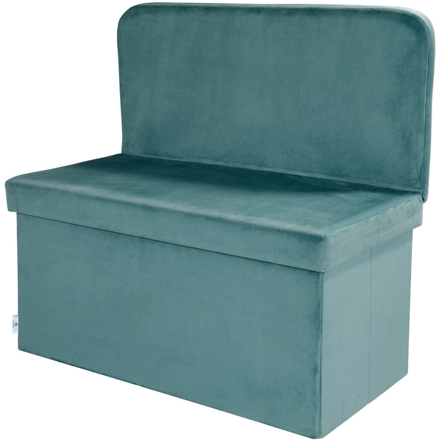 Storage chair store with back