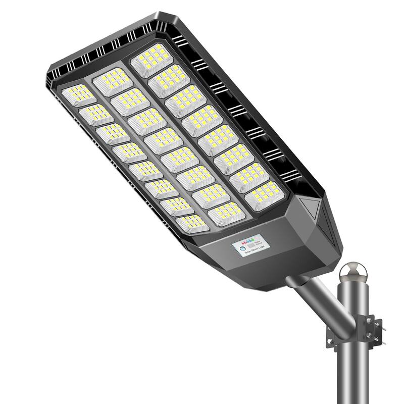Solar Street Light 360000LM LED Solar Flood Lights with Remote Control - 5000W