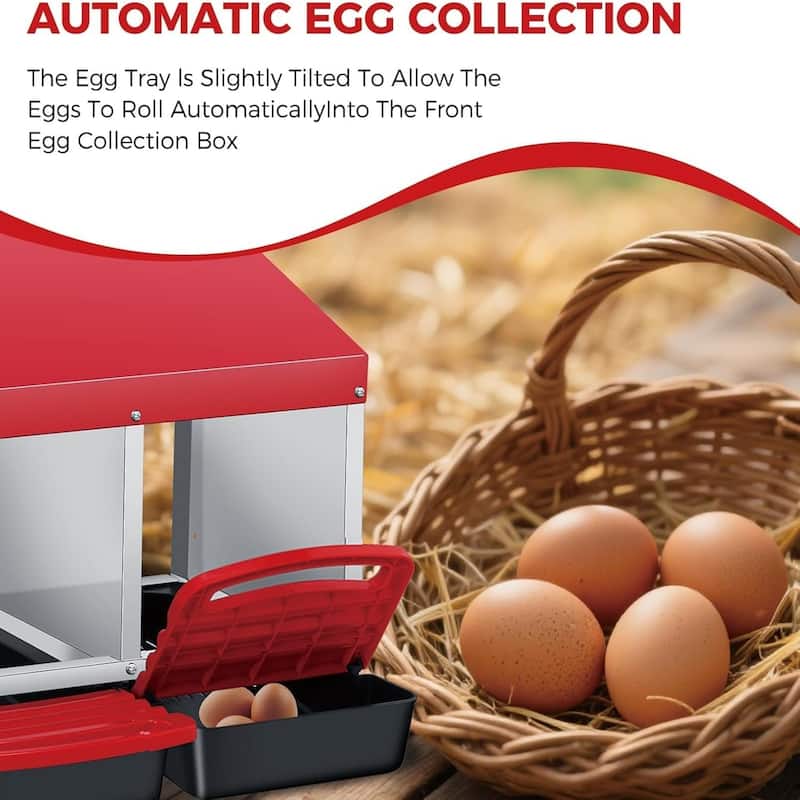 3 Hole Chicken Nesting Boxes