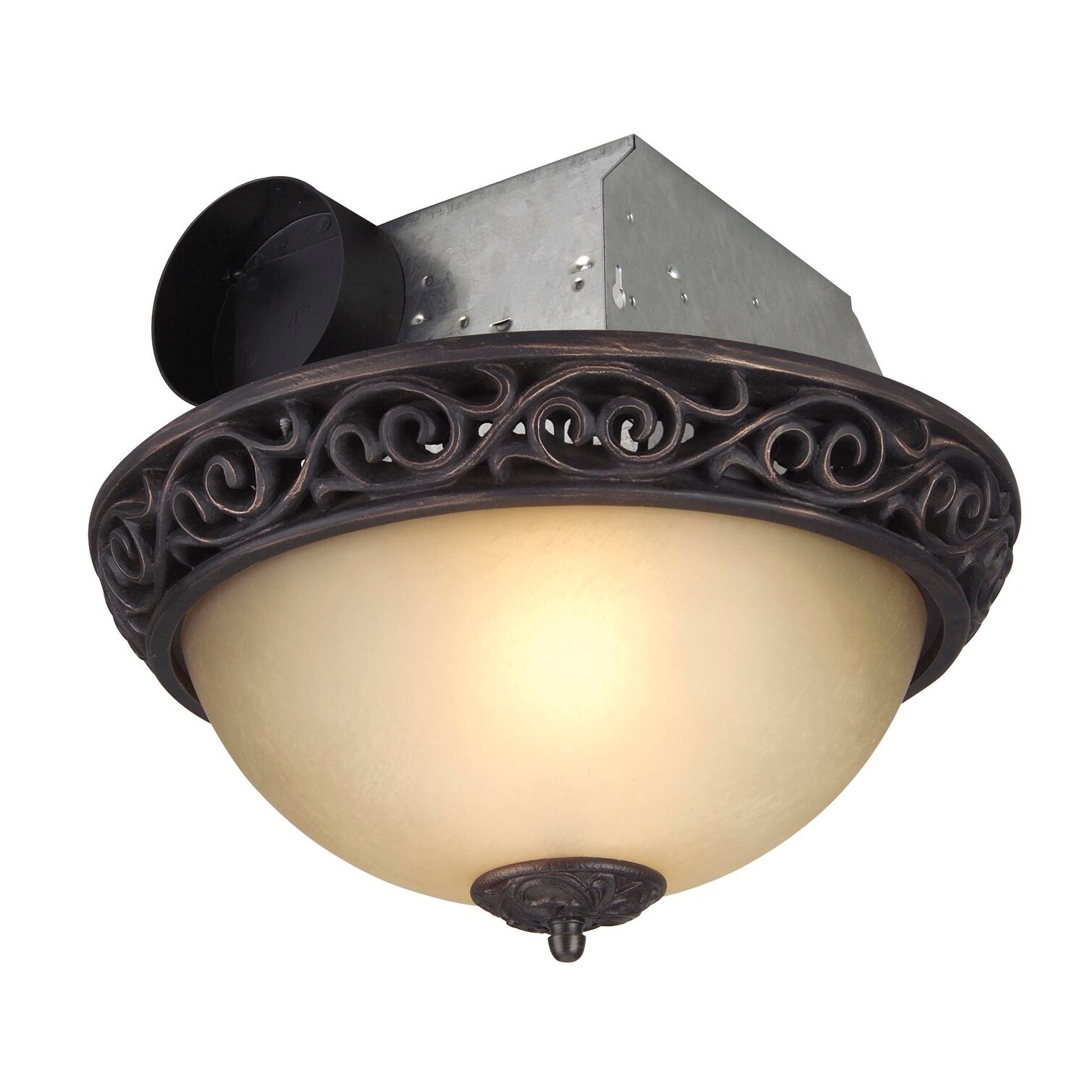Indoor Air Quality Fans Ceiling Bathroom Exhaust Fan With Light Decorative Oil Rubbed Bronze 70 Cfm Home Garden