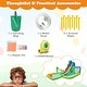 preview thumbnail 13 of 16, Costway Inflatable Water Slide Giant Splash Pool for Kids Backyard Fun