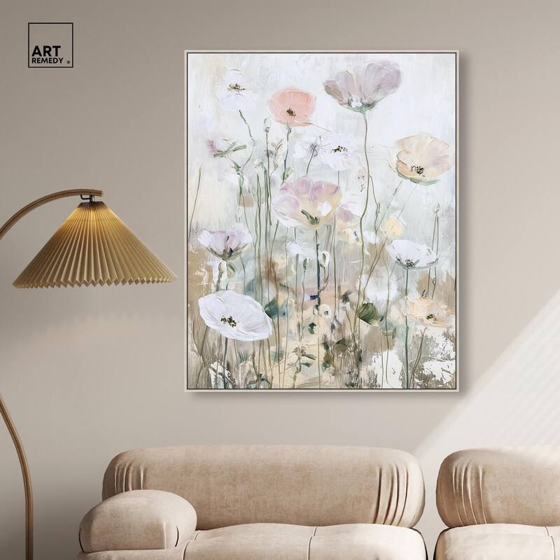 Flourishing Light Canvas by Art Remedy