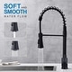 preview thumbnail 6 of 14, DORNBERG Spring Pull Down Kitchen Sink Faucet with Deck Plate