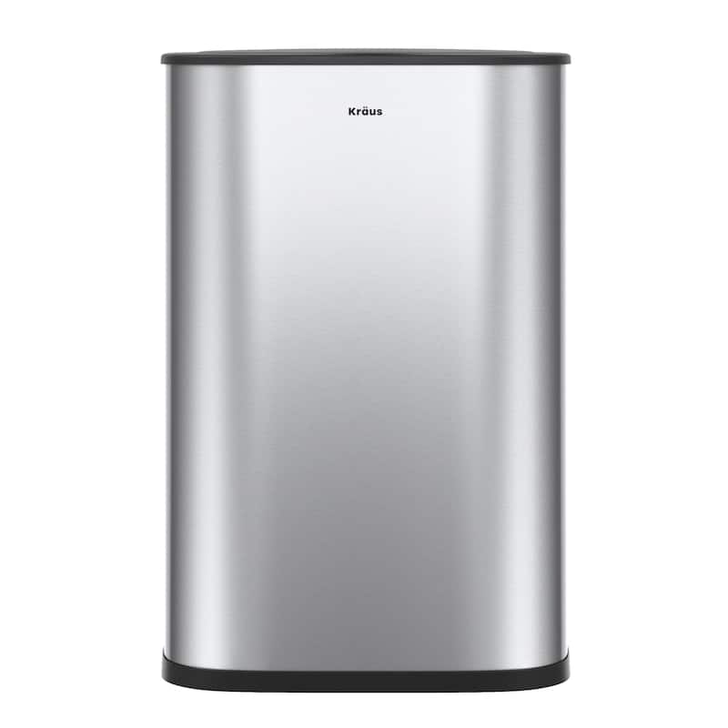KRAUS WasteGuard 14.5 Gal 55 Liter Motion Sensor Kitchen Trash Can
