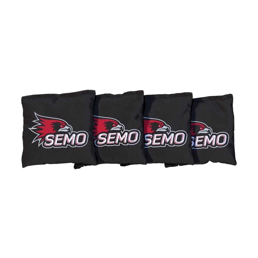 Southeast Missouri State University Redhawks Black Cornhole Bags