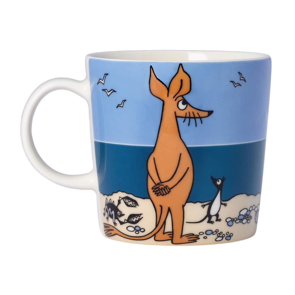 Moomin by Arabia Mug 10oz Sniff Blue