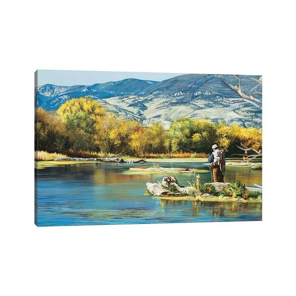 slide 2 of 6, iCanvas "Changing Flies Early Fall" by Shirley Cleary Canvas Print