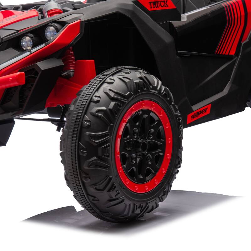 24V Two-Seater Kids Ride On UTV W/Parents Remote Control