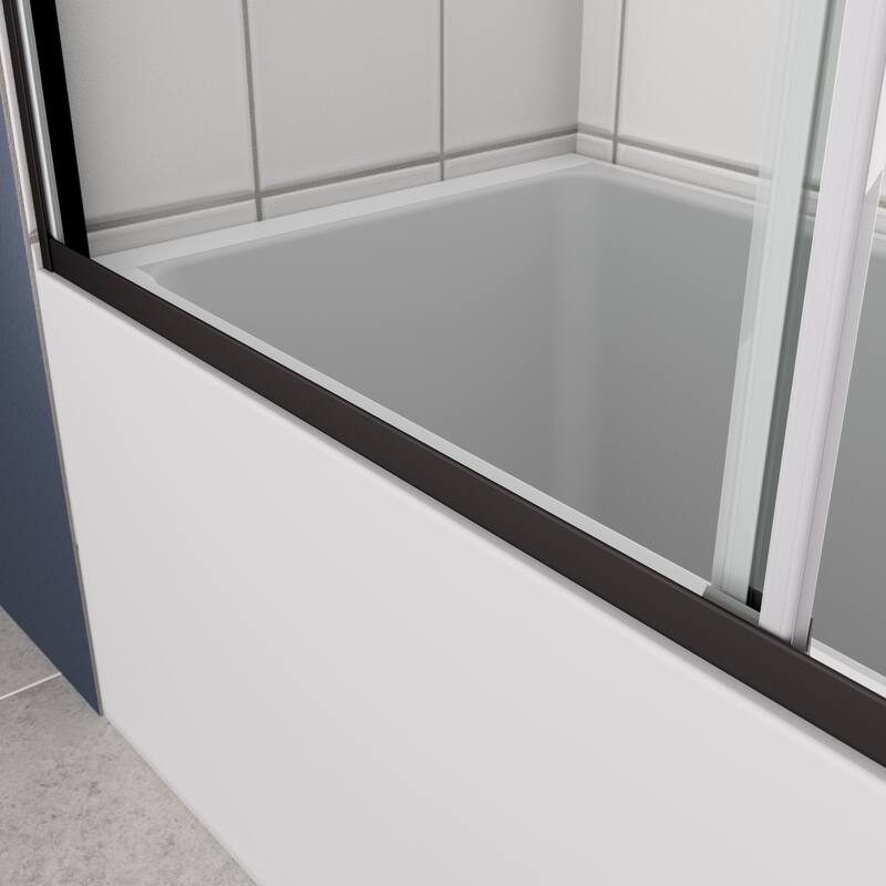 60"W x 58"H Framed Double Sliding Shower Door - 60'' x 58''