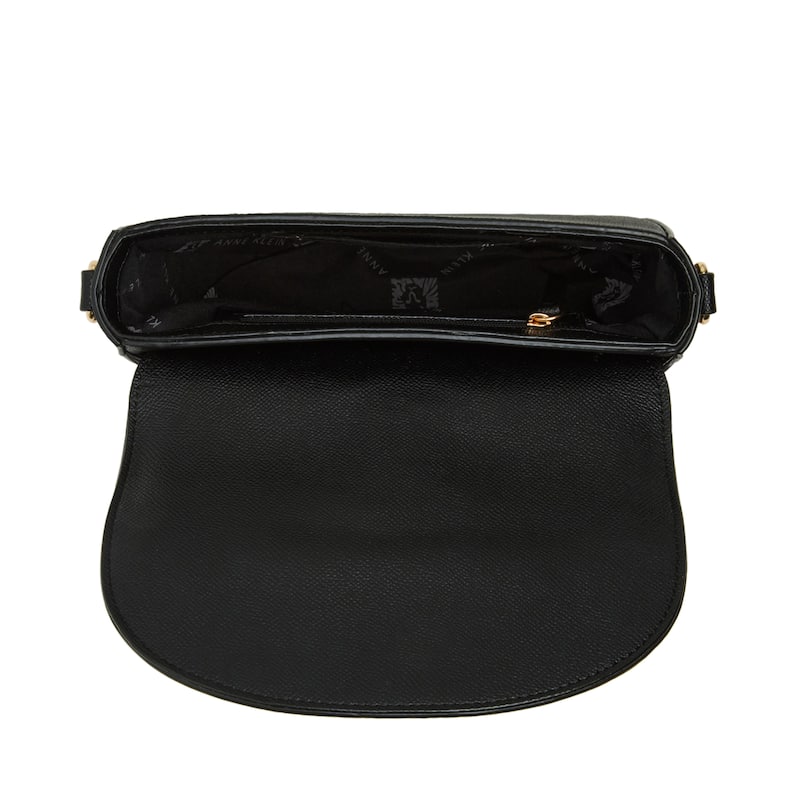 Anne Klein Small Saddle Crossbody Bag